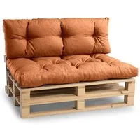 FAVRE Palettenkissen Palettenkissen PPI (Set (Sitzkissen 120x80 +Rückenlehne 120x40)