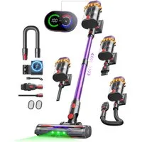 Ivormentico Akku-Hand-und Stielstaubsauger V10 EVO, 55000Pa, 600W, 70Min, 1,8L Doppelstaubbehälter