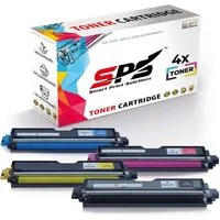 SPS Tonerkartusche 4er Set Kompatibel für Brother MFC-9340CDW Toners TN-242, TN-246 BCYM, (4er Pack)