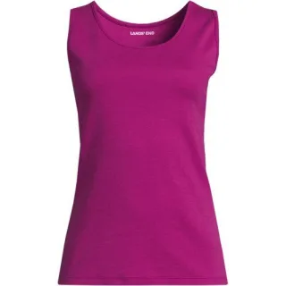 Baumwoll-Top, Damen,  Pink, Baumwolle, by Lands' End