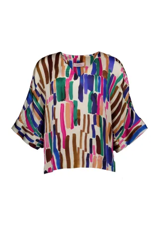Studio Anneloes - Madison spot top multi color - Gr. - M
