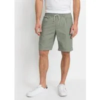 bonprix Bermudas aus Leinen-Baumwoll-Mix, Regular Fit, lässiger Stil
