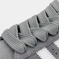 Kicksarchive Schnürsenkel Schnürsenkel flache breite SCHNÜRSENKEL 15mm breit Campus 00s Sneaker, flache breite Sneaker Schnürsenkel 120cm, 140cm