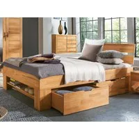 Lebenswert Bett Manuel, 185 x 88 x 215 cm (B/H/T)