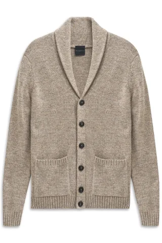 bugatti - Herren Strickjacke beige - Gr. - XXL