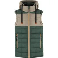 normani Steppweste Kinder Weste Larvik (1-tlg) Wattierte Winterweste Steppweste mit Kapuze Outdoor Weste
