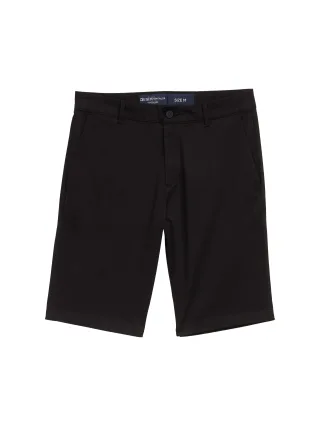 Denim Tom Tailor - Regular Fit Chino Shorts black - Gr. - S