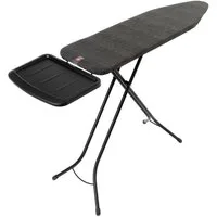 Brabantia Bügelbrett Bügeltisch B, 124 x 38 cm, Dst-Ablage Solide, Bügelfläche 124x38 cm, Fairtrade-zertifiziert