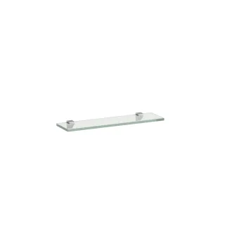 LAUFEN Glasablage Frame 25 120x450x10 mit 2 Wandbefestigungen schwarz matt H4475809004501