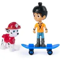 Spin Master Spielfigur 6070747 Paw Patrol - Hero Pups Core Marshall & Denny