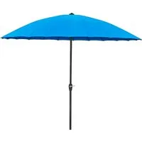 Garden Pleasure Sonnenschirm, mit 24 Streben, blau