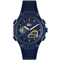 Lacoste Quarzuhr LC33 2011434, Quarzuhr, Armbanduhr, Herrenuhr, Silikonarmband, analog, digital, Tag