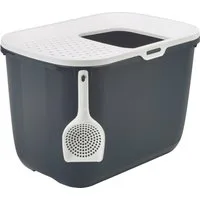 Nobby Katzentoilette Nobby Katzentoilette Hop In anthrazit-weiß 58,5 x