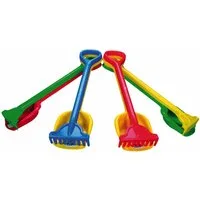 SIMBA Sandform-Set Outdoor Spielzeug Rechen Schaufel zufällige Auswahl 107124115