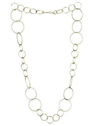 Der Kettenmacher Fantasy Kette 925/- Sterling Silber vergoldet 50 cm