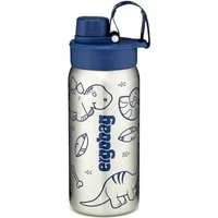ergobag Trinkflasche Edelstahl Trinkflasche, auslaufsicher und kohlensäuregeeignet