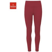 SNOCKS Highwaist Leggings Thermoleggings Damen (1-tlg) von innen gepeached und mit praktischem Schlüsselfach