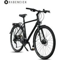 Rabeneick Cityrad Rabeneick 9-Gang Shimano Cityrad TS5, 28 zoll, Damen&Herren, 9 Gang SHIMANO CUES RD-U4020, 9-fach Schaltwerk, Diamant 55cm und Trapez 50cm für Damen und Herren