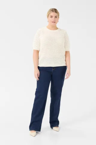 Strickpullover Regular fit white