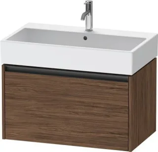 Duravit Ketho.2 Waschtischunterbau wandhängend Nussbaum dunkel Matt 784x460x440 mm - K25077021210000 K25077021210000