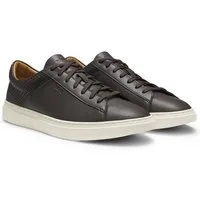 BOSS Kieran_Tenn Sneaker Schnürschuh, Halbschuh, Business-Sneaker mit heller Laufsohle