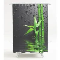 Sanilo Duschvorhang Virella 180 x 200 cm, 100% wasserdicht, Anti-Schimmel-Effekt, hochwertige Qualität