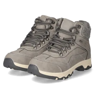 Jane Klain Schnürboots - Gr. 36 - Grau - Textil & Synthetik