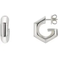 GUCCI Paar Creolen Geometric G Creolen
