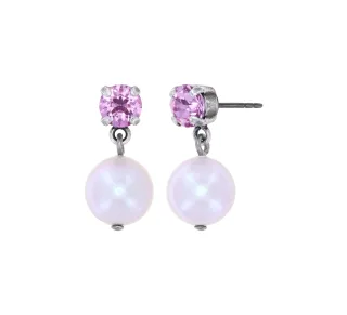 konplott - Ohrstecker - Amelia pink