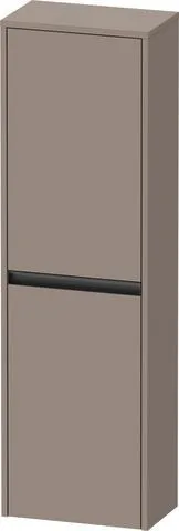 Duravit Ketho.2 Halbhochschrank Basalt Matt 400x240x1320 mm - K21319R43430000 K21319R43430000
