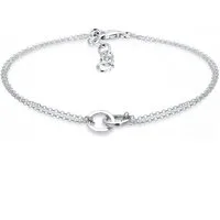 Elli Armband Kreis Trend Verbundenheit 925 Sterling Silber (kein Set, 1-tlg), Kreis
