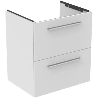 Ideal Standard Waschtisch-Unterschrank i.life A 2 Auszüge 580x440x630mm Weiß matt, T6850DU T6850DU