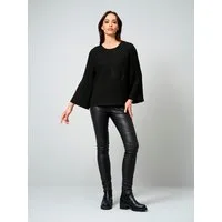Alba Moda Schlupfbluse Bluse mit Perlenmotiv