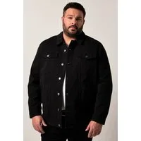 Men Plus Funktionsjacke Jeansjacke Colordenim Brusttaschen