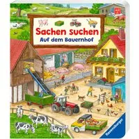 Pappbilderbuch, Sachen suchen Auf dem Bauernhof
