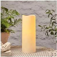 Lights4fun LED-Kerze LED Outdoor Kerze 30 x 10cm