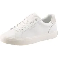 Calvin Klein VULC LACE UP LTH MIX Plateausneaker Casual-Schnürschuh, Freizeitsneaker mit CK-Logo