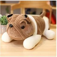 Tinisu Kuscheltier Bulldogge Kuscheltier - 25cm süßes weiches Plüschtier Hund Bulldog