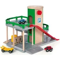 BRIO® Spiel-Parkhaus BRIO® WORLD, Parkhaus, Straßen & Schienen