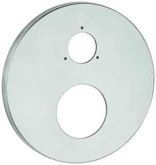 Grohe Rosette 49105 rund für EHM-Fertigmontagesets supersteel, 49105DC0 49105DC0