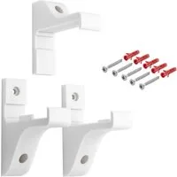 Mobilefox Konsolen-Halterung Wand Halterung Konsolen Halter Wall Mount Weiß passend für XBOX One X