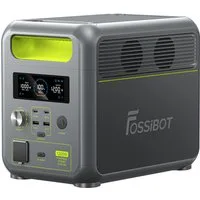 Fossibot Stromerzeuger F1200, 1024Wh Kapazität, 1200W Nennleistung, 7 Ausgangsanschlüsse