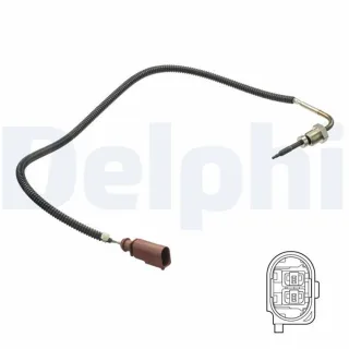 Delphi Abgastemperatursensor VW Transporter T5 1,9 TDI TS30173