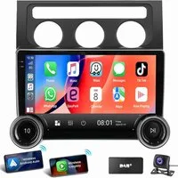 ESSGOO Für VW Touran 1T1 1T2 1T3 2003-2010 Android 15 Autoradio Autoradio (RDS, Digitalradio (DAB), FM, AM, Apple Carplay Android Auto GPS Navi WIFI BT EQ)