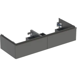 Geberit iCon Unterschrank für Doppel-Waschtisch, 2 Schubladen 502314JK1
