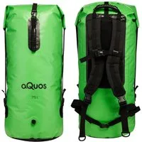 aQuos Drybag aQuos 75 L wasserdichter Rucksack Packsack grün, wasserdicht