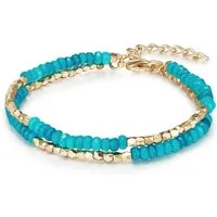 Lulu & Jane Armband gelbgold, Messing