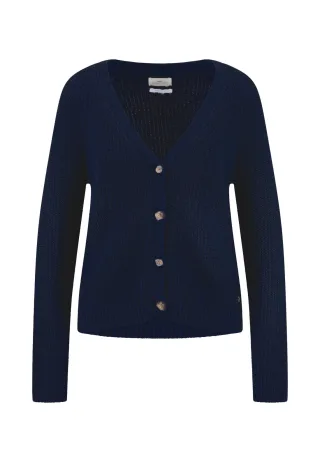 FYNCH-HATTON - CARDIGAN COTTON galaxy blue - Gr. - L