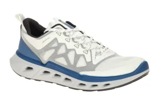 Ecco 850314 Herrenschuhe in Wei?/Federal Blue - Atmungsaktive Sportschuhe mit...