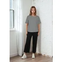 salzhaut T-Shirt TESCHI Damen Relaxed-Fit salzhaut T-Shirt – bequeme Qualität und nordisch klares Design für ein
